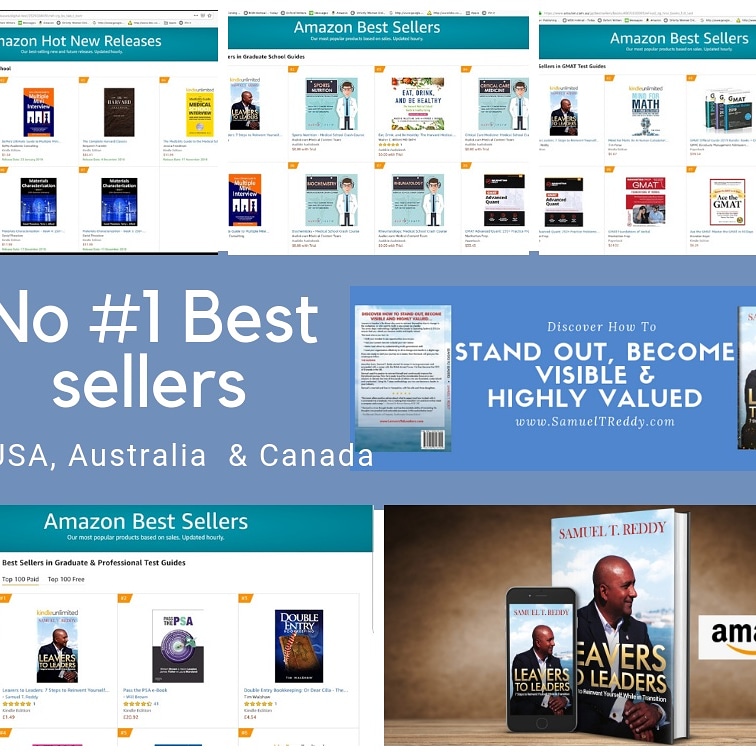 No 1 Best seller in UK, USA, Australia & Canada. Samuel T. Reddy